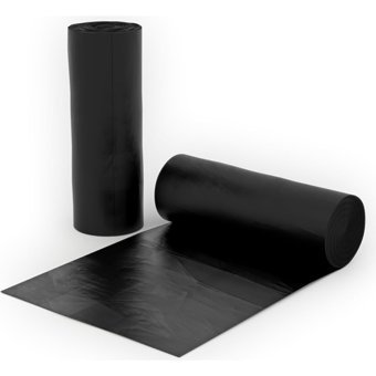 Akalın Professional Cleaning Products Jumbo Boy 80x110 cm Çöp Poşeti 3 Adet Siyah
