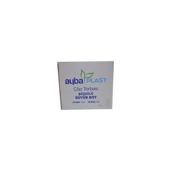 Ayba Plast Çiçek Kokulu Büzgülü Büyük Boy 65x70 cm Çöp Poşeti 25 Adet Pembe