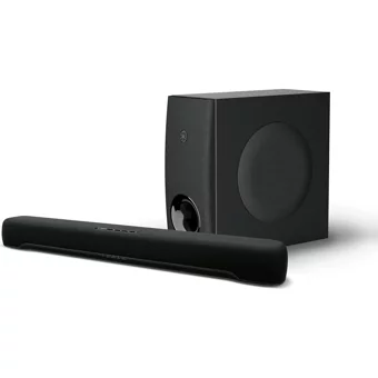 Yamaha SR-C30A 90 W Dahili 50 W Subwooferlı Kablosuz USB Dolby Atmos Soundbar Siyah
