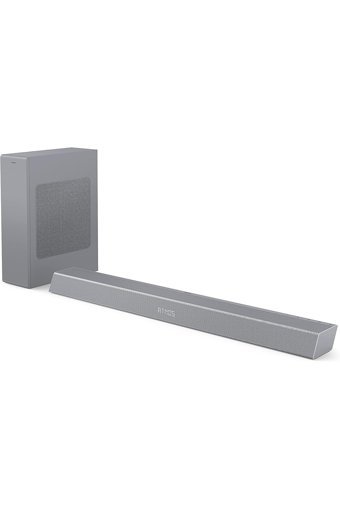Philips TAB8505 200 W Harici Subwooferlı Kablosuz Bluetoothlu USB Dolby Atmos 2.1 Soundbar Gri