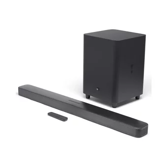 Jbl Harici 550 W Subwooferlı Kablosuz Bluetoothlu USB Dolby Atmos 5.1 Soundbar Siyah