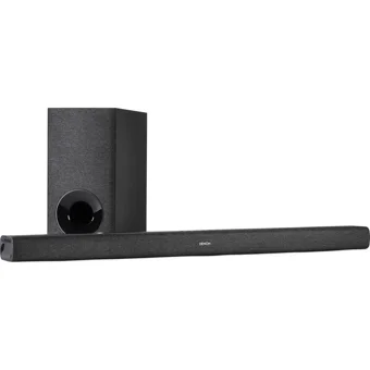 Denon DHT-S416 Harici 100 W Subwooferlı Kablosuz Bluetoothlu USB Dolby Atmos 2.1 Soundbar Siyah