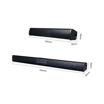 Buyfun 5 W Subwooferlı Kablosuz Bluetoothlu USB Soundbar Siyah