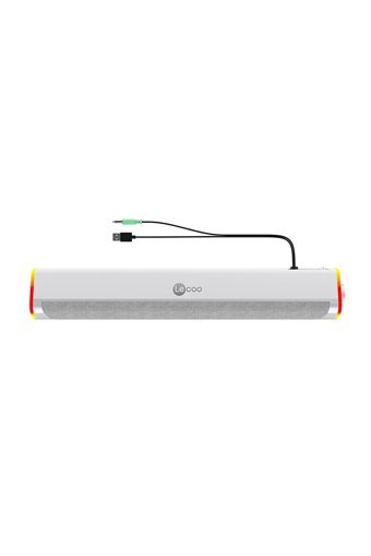 Lecoo DS101 6 W 80 dB Kablolu USB 2.0 Soundbar Beyaz