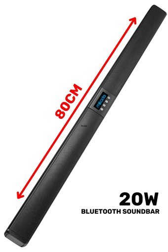 Mikado Sb102 20 W 75 dB Kablolu-Kablosuz Bluetoothlu USB Soundbar Siyah