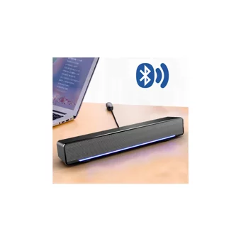 Ally MC196 6 W 80 dB Kablolu-Kablosuz Bluetoothlu Soundbar Siyah
