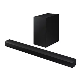 Samsung HW-B450 39 W Harici 28W Subwooferlı Kablosuz Bluetoothlu Dolby Atmos 2.1 Soundbar Siyah