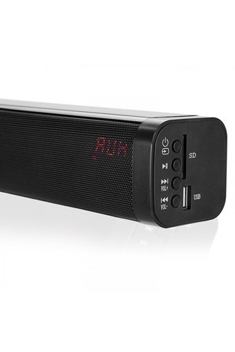 Goldmaster Harici 40 W Subwooferlı Kablosuz Bluetoothlu USB Dolby Atmos Soundbar Siyah