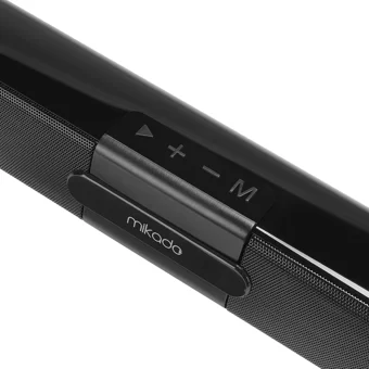 Mikado MD-SB101 20 W 75 dB Kablolu-Kablosuz Bluetoothlu USB Soundbar Siyah