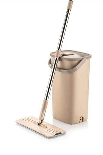 Zambak Magic Flat Mop Seti Krem