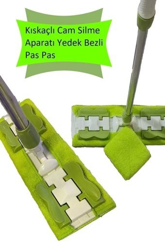 Yellow Stary Home Mandallı Mop Mor