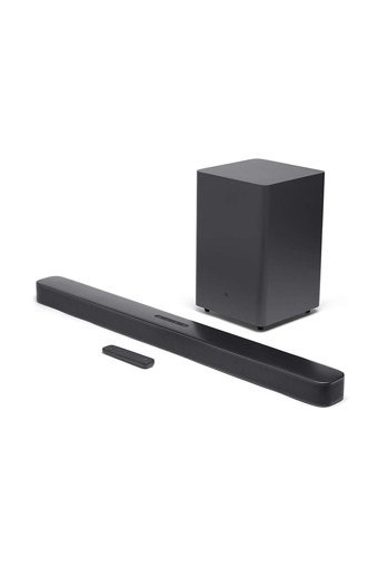 Jbl Harici 100 W Subwooferlı Kablosuz Bluetoothlu USB Dolby Atmos 2.1 Soundbar Siyah