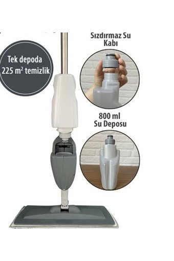 Zm Döner Başlıklı 2'li Mop Yeşil