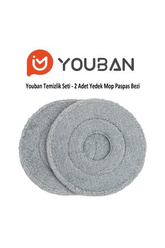 Youban 2'li Yedek Başlık Gri