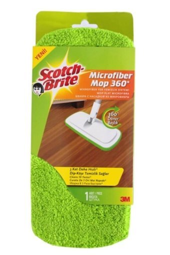 3M Scotch Brite 138x11.7x7.5 cm 2'li Mop Yeşil