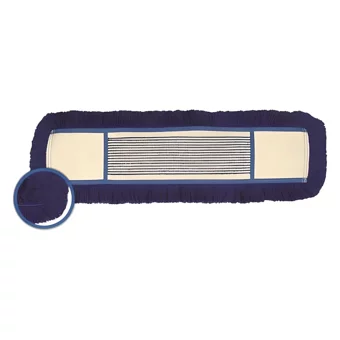 Zengin Çarşım Çift Tuşlu Orlon 50 cm 2'li Mop Seti Lacivert