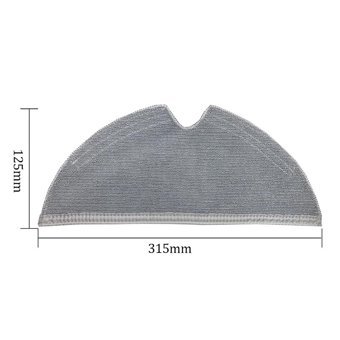 Xiaomi Mi Robot Vacuum Mop 4 Pro 4'lü Yedek Başlık Gri