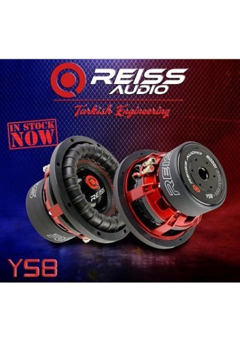Reiss Rs-Ys8 1000 W Mini Subwoofer Siyah
