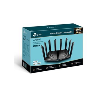 TP-Link Archer AX90 Mesh 2.4 GHz-5 GHz 6005 Mbps Tri Band Router