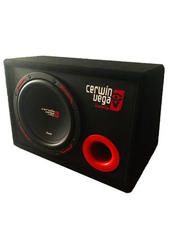 Cerwin H4124D 1200 W Mini Kabinli Subwoofer Siyah