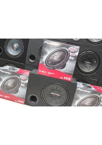 Pioneer Ts-W311 1400 W Mini Kabinli Subwoofer Siyah