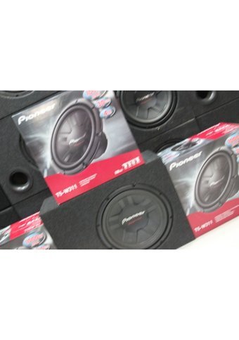 Pioneer Ts-W311 1400 W Mini Kabinli Subwoofer Siyah