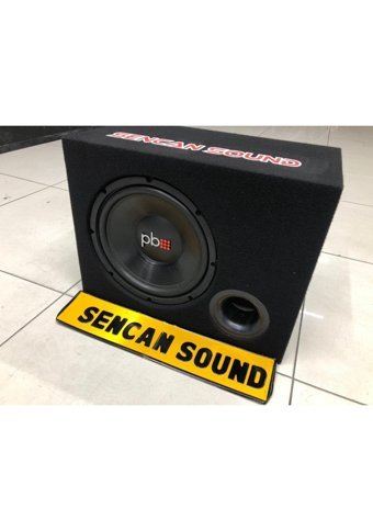 Powerbass Ps12 1000 W 380 mm Kabinli Subwoofer Siyah