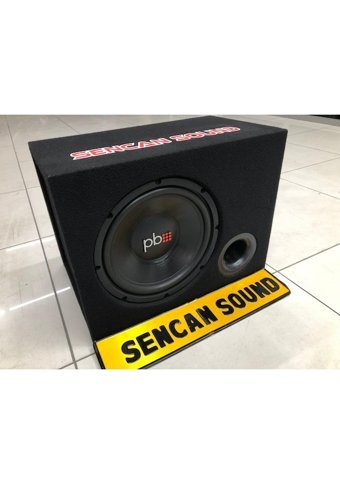 Powerbass Ps12 1000 W 380 mm Kabinli Subwoofer Siyah
