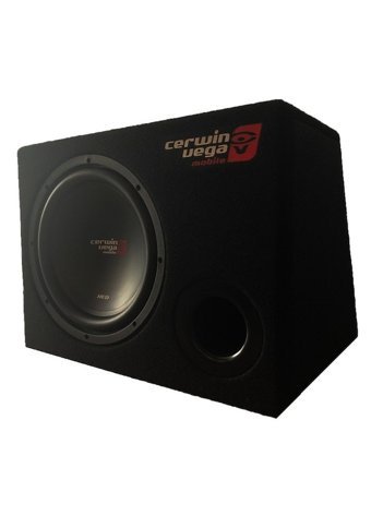 Cerwin Xed12 1000 W Mini Kabinli Subwoofer Siyah