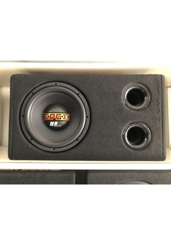 Edge Edb12D2-E0 1200 W Mini Subwoofer Siyah