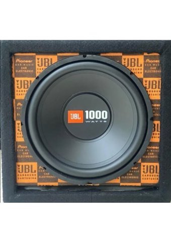 JBL Cs-1214 1000 W Yeni Seri Subwoofer Siyah