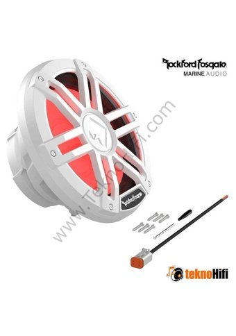 Rockford M1D4-8 600 W Mini Subwoofer Beyaz