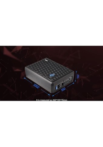 Rainbow El-W68A Mk2 300 W Mini Subwoofer Siyah