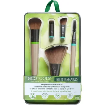 Ecotools 3128 5'li Allık Eyeliner Far Makyaj Fırça Seti
