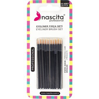 Nascita No:07 10'lu Eyeliner Makyaj Fırça Seti