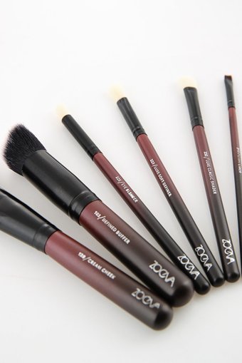 Zoeva Kapaklı 6'lı Allık Eyeliner Far Makyaj Fırça Seti