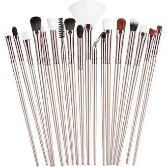 Bestope 18'li Allık Eyeliner Far Makyaj Fırça Seti