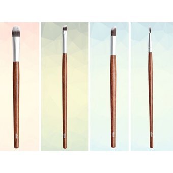 Brush Perfect Eyes 4'lü Eyeliner Far Makyaj Fırça Seti