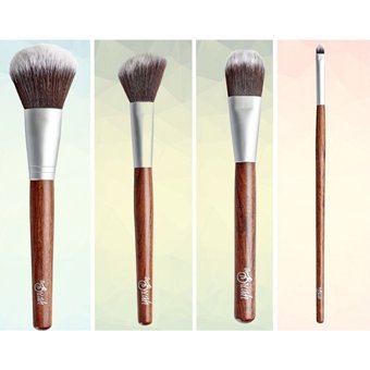 Brush Basics 4'lü Allık Eyeliner Makyaj Fırça Seti