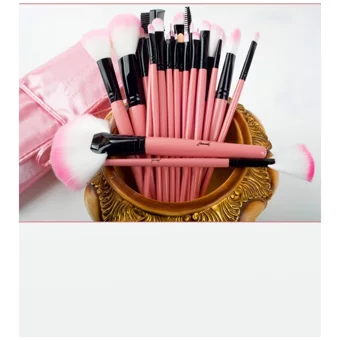 Hannah 32'li Allık Eyeliner Far Makyaj Fırça Seti