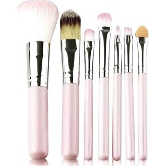 Estella 7'li Allık Eyeliner Far Makyaj Fırça Seti