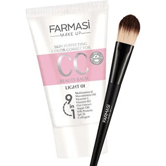 Farmasi Fondöten Fırçası + CC Krem