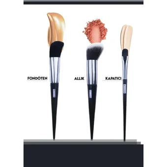 Mujgan Fix Özel Kutulu 13'lü Allık Eyeliner Far Makyaj Fırça Seti
