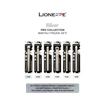 Lionesse 6'lı Makyaj Fırça Seti