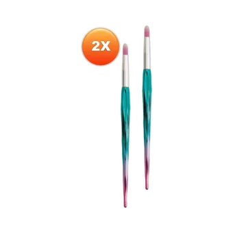 Avon Rainbow 2'li Far Makyaj Fırça Seti