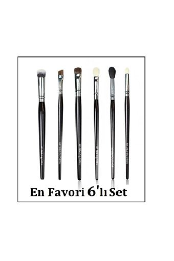 Nascita No:110 6'lı Eyeliner Far Makyaj Fırça Seti