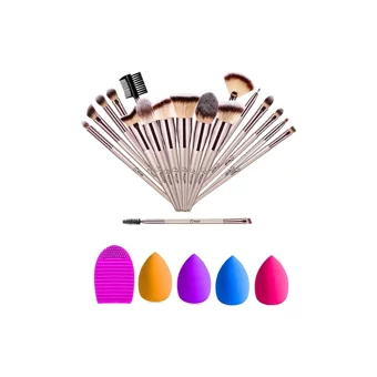 Bestope Çift Taraflı 23'lü Allık Eyeliner Far Makyaj Fırça Seti