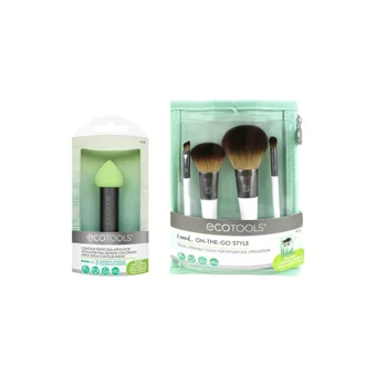 Ecotools 1613 5'li Allık Eyeliner Far Makyaj Fırça Seti