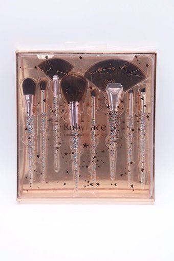 Ruby Face Luxry 8'li Allık Eyeliner Far Makyaj Fırça Seti