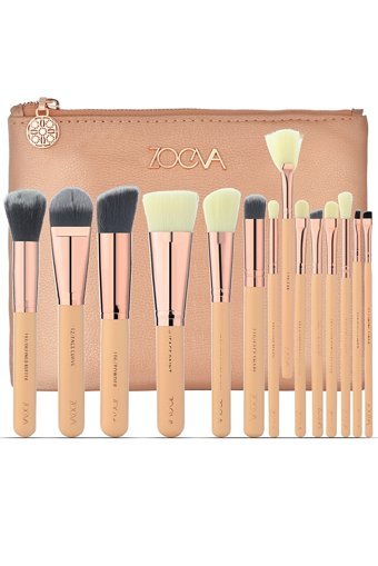 Zoeva 14'lü Allık Eyeliner Far Makyaj Fırça Seti